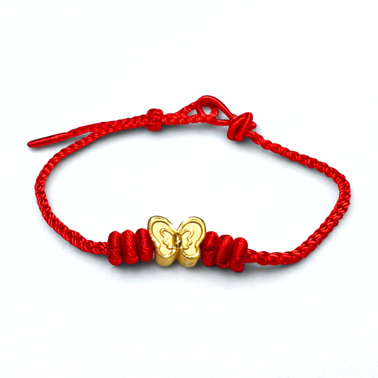 24K Gold Bracelet (Butterfly)