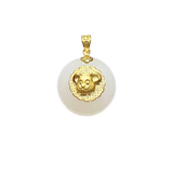 24k Hetian Jade Zodiac Pendant (Rat)