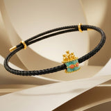 24k Gold Crown Charm