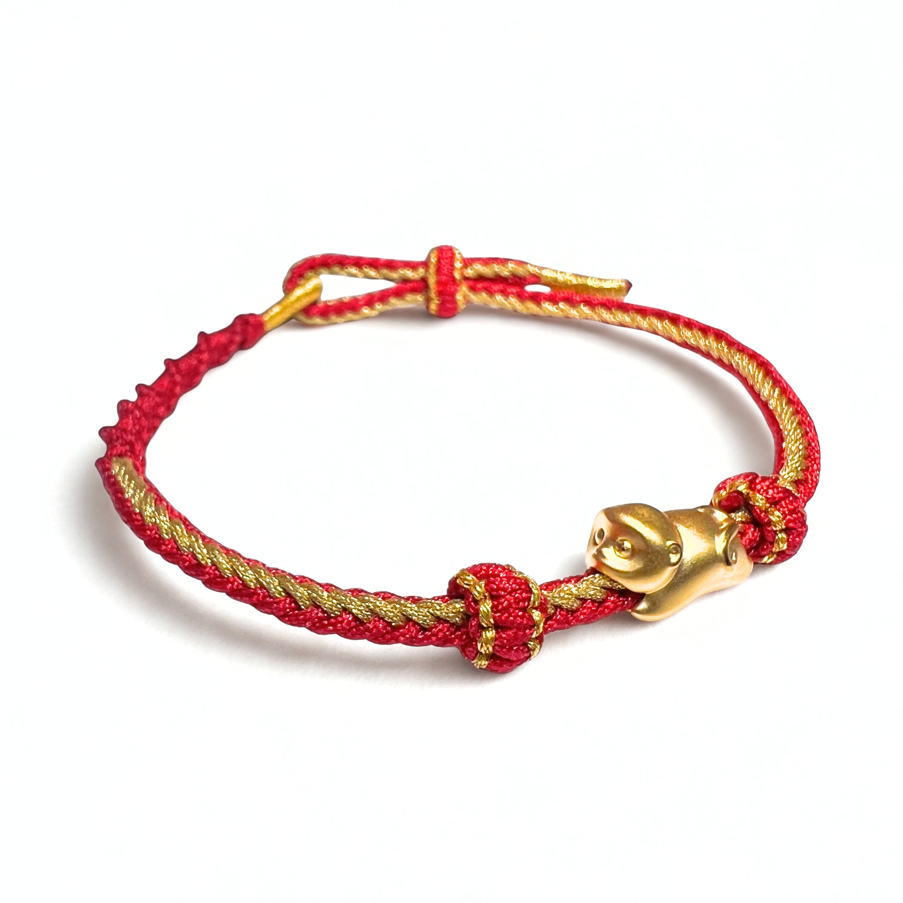 24K Gold Bracelet Chinese Zodiac (Monkey)