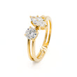Toi et Moi Round & Marquise Lab Grown Diamonds Ring