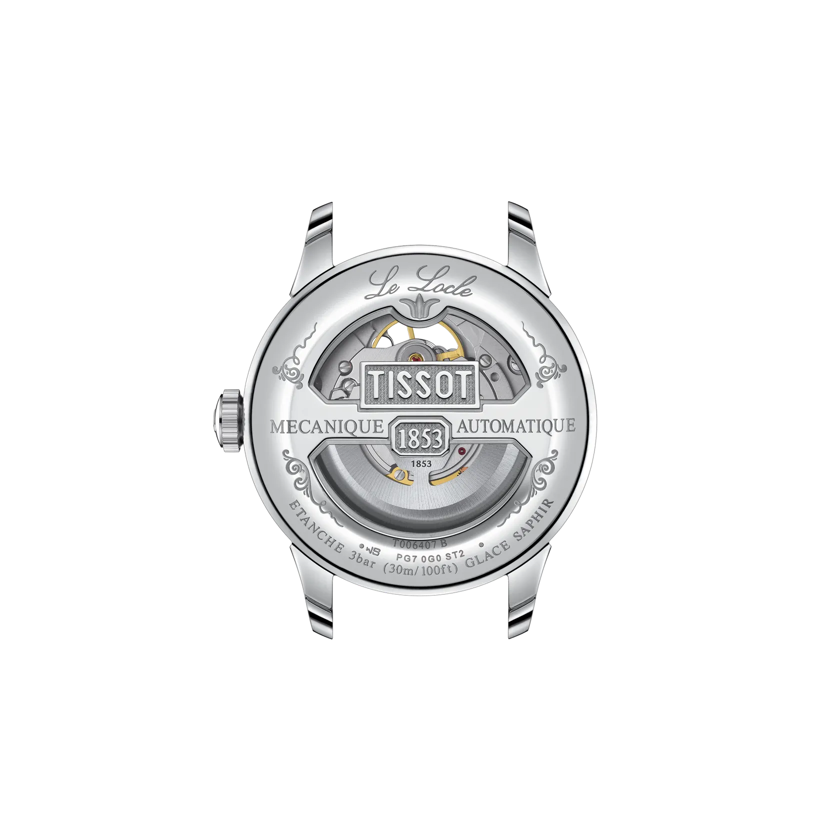 Tissot Le Locle Powermatic 80 Open Heart T0064071603301