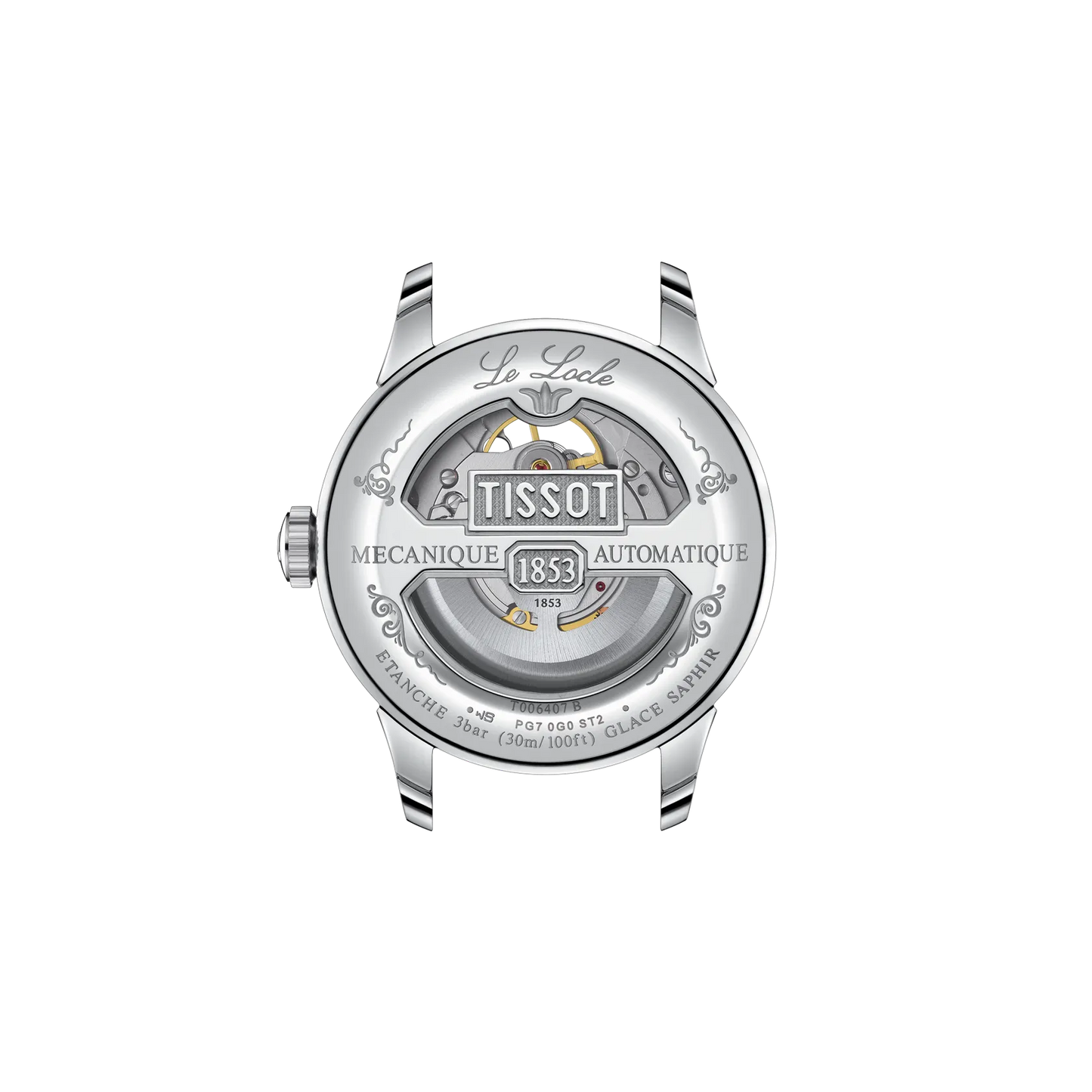 Tissot Le Locle Powermatic 80 Open Heart T0064071603301