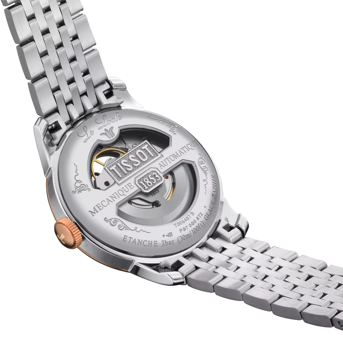 Tissot Le Locle Powermatic 80 Open Heart T0064072203302