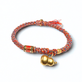 24 Gold Bracelet (Calabash, Wealth Charm)