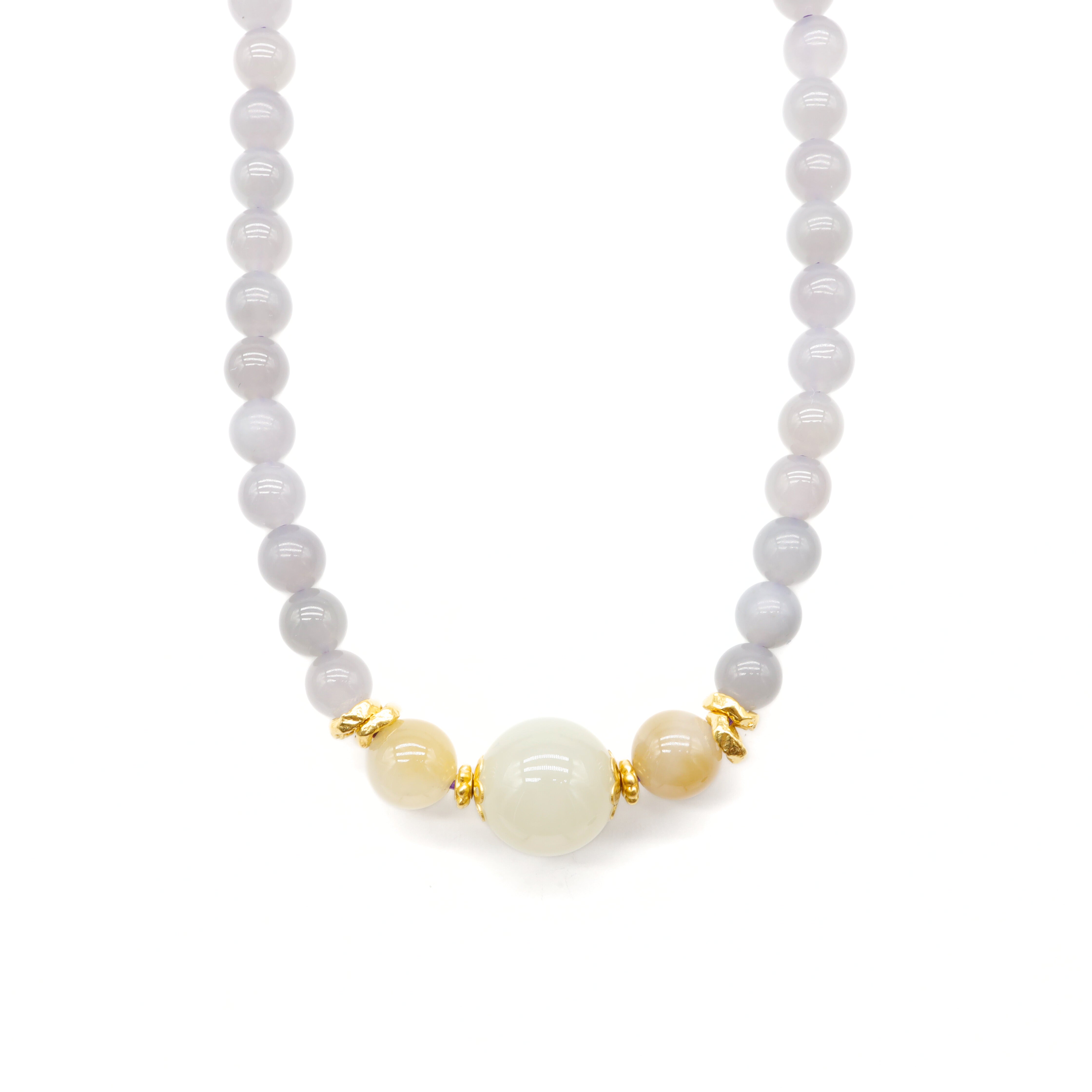 24K Hetian Jade Necklace
