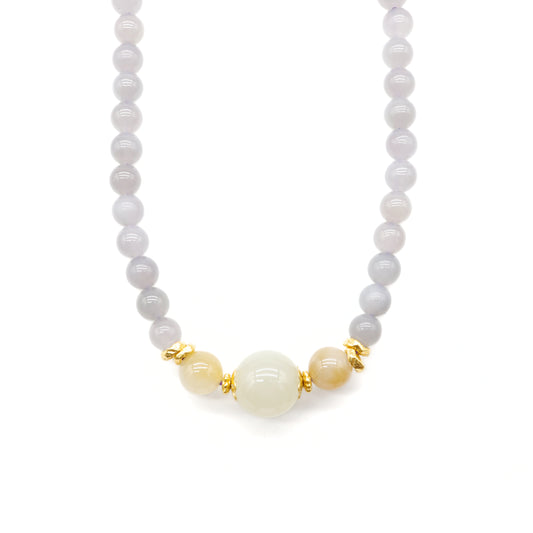 24K Hetian Jade Necklace