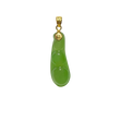 24K Hetian Jade Pendant (Bean)