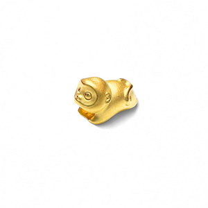 24K Gold Chinese Zodiac Charm (Monkey)
