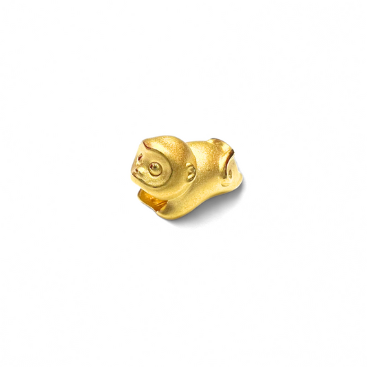 24K Gold Chinese Zodiac Charm (Monkey)