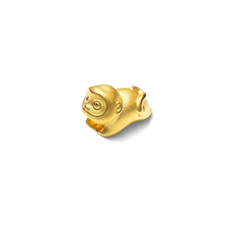 24K Gold Chinese Zodiac Charm (Monkey)