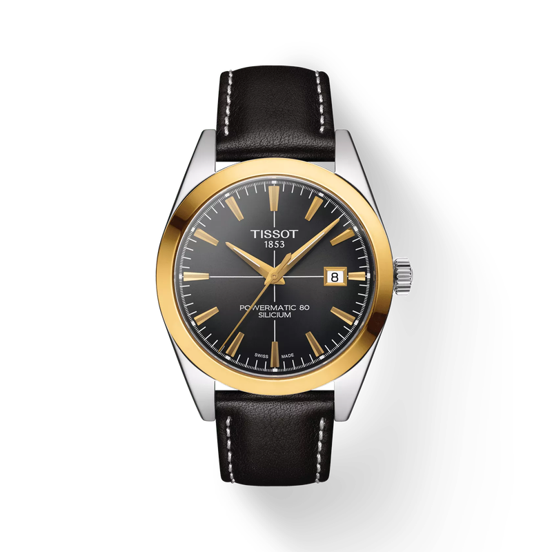Tissot Gentleman Gold Bezel 40mm T9274074606101