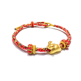 24 Gold Bracelet Chinese Zodiac (Ox)