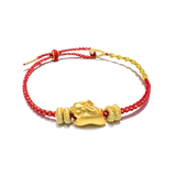 24 Gold Bracelet Chinese Zodiac (Rabbit)