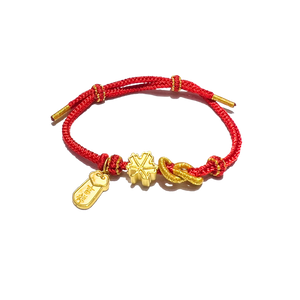 24 Gold Bracelet (Maple Leaf, Lucky Charm)