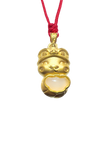 24K Hetian Jade Necklace (Lion Dance Snake)