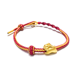24 Gold Bracelet Chinese Zodiac (Rabbit)