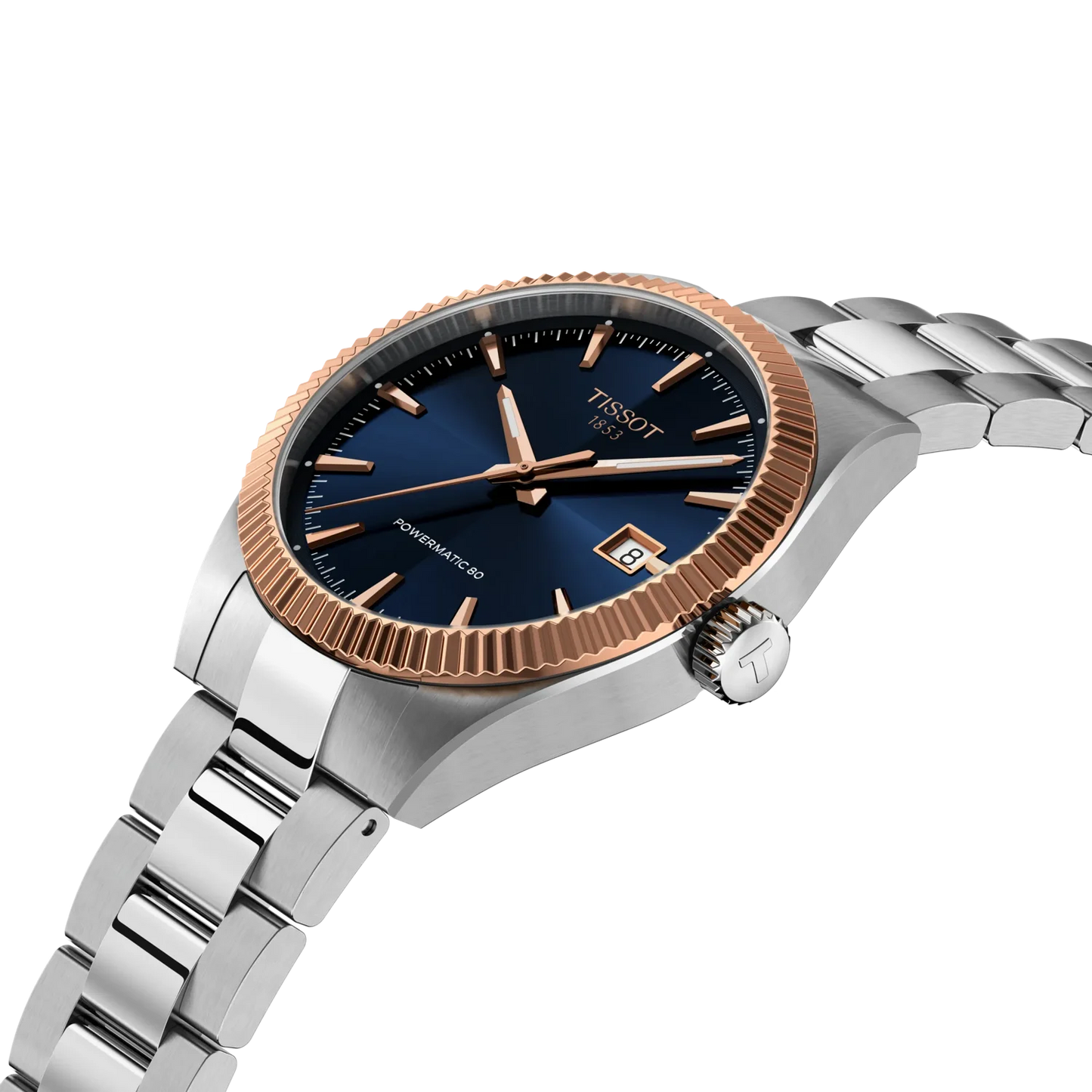 Tissot Gentleman Gold Bezel 38mm T9348074104100