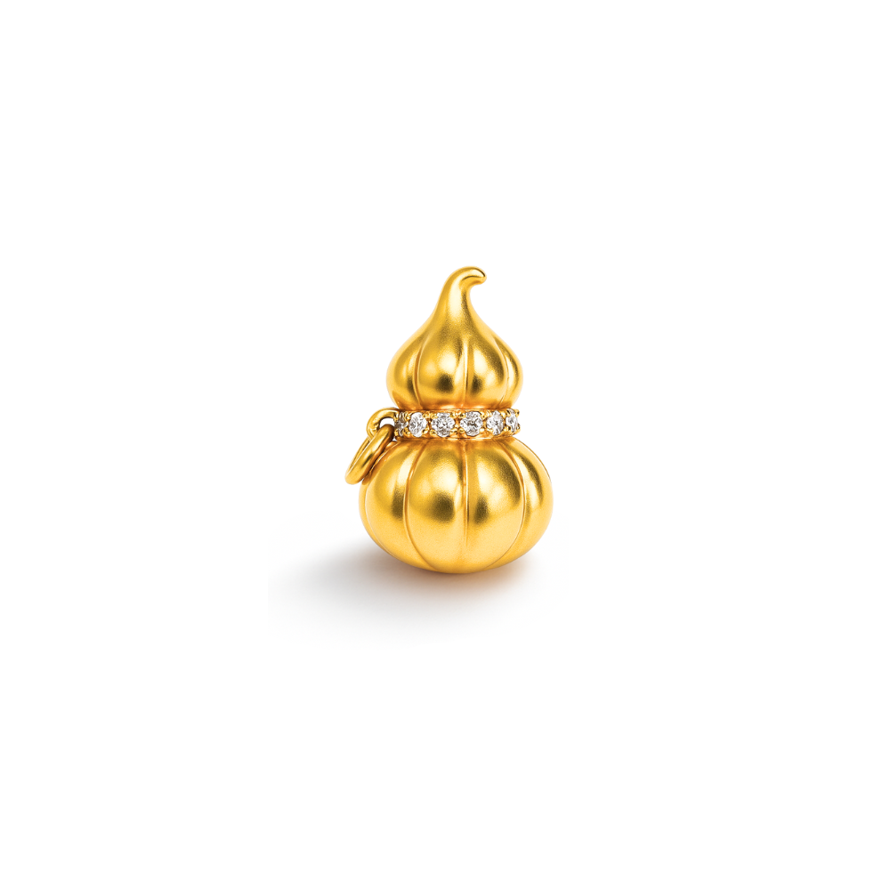 24K Gold Charm (Calabash)