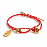 24K Gold Bracelet (Lucky Charm, Calabash)