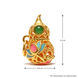 24k Gold Calabash Charm