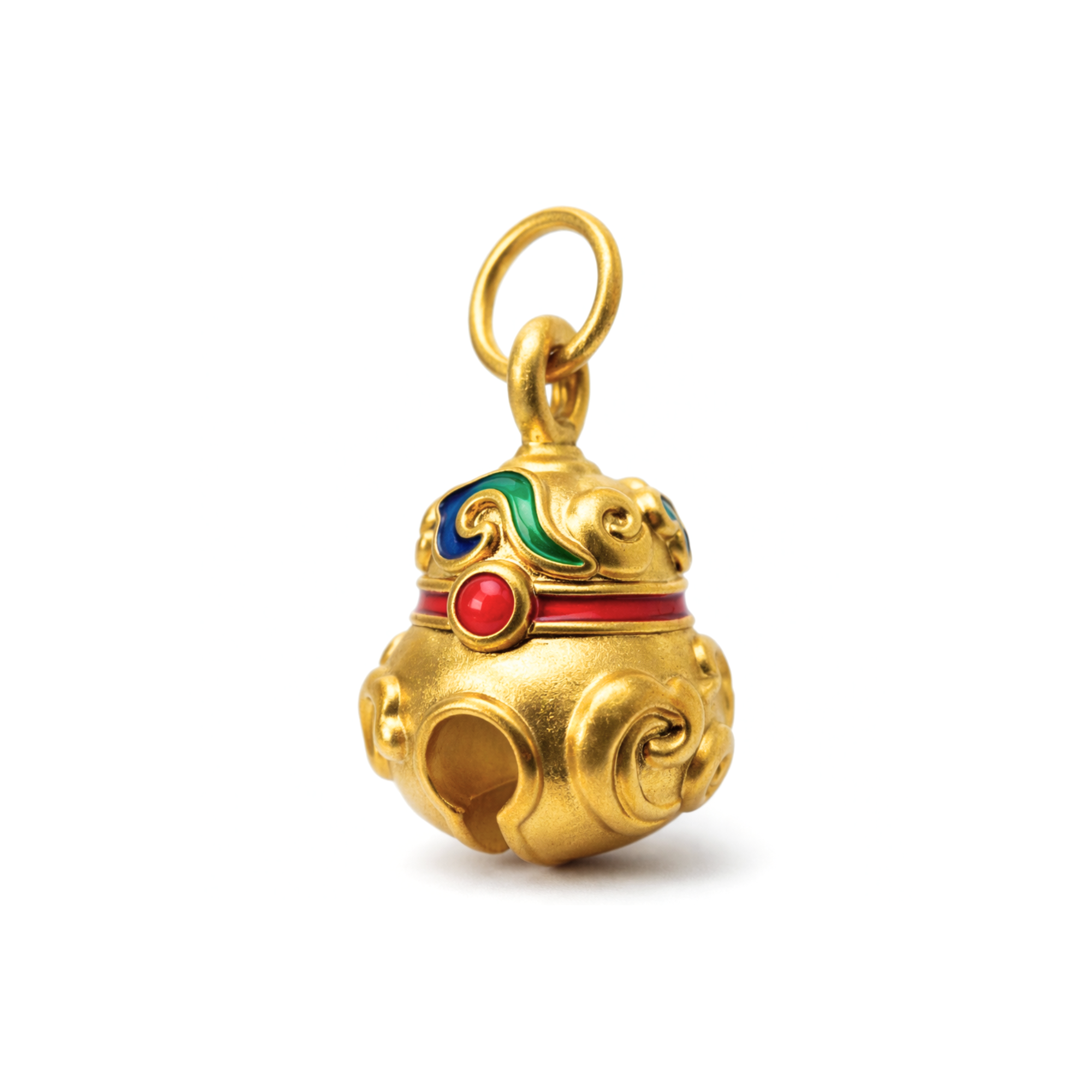 24k Gold Calabash Charm