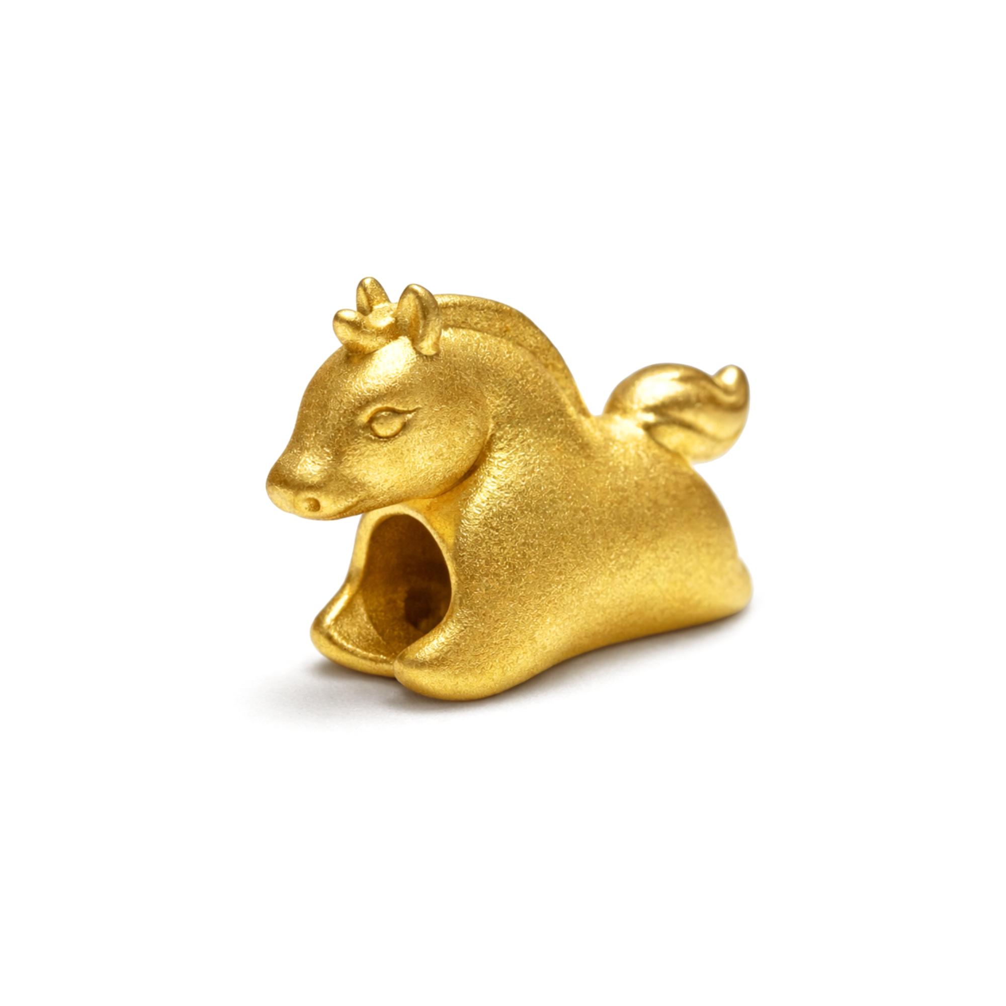 24k Gold Zodiac Horse Charm