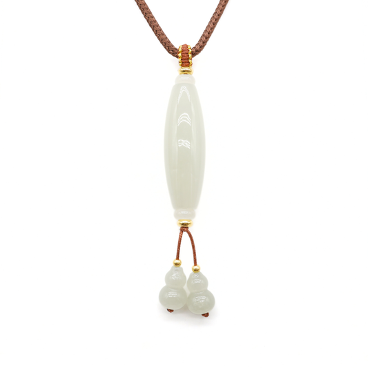 24K Hetian Jade Necklace