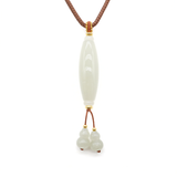 24K Hetian Jade Necklace