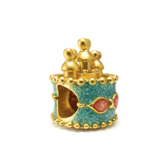 24k Gold Crown Charm