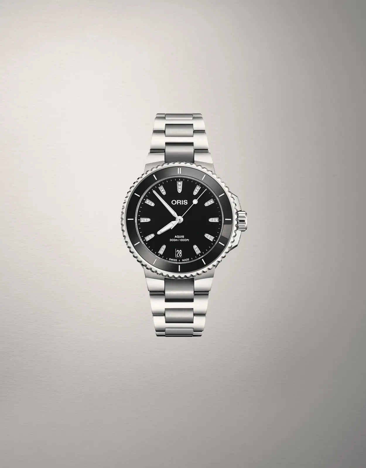ORIS Aquis Aquis Date Diamonds  01 733 7792 4194-07 8 19 05P