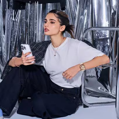 CASIO  ANALOG-DIGITAL WOMEN GM-S2110PG-4A