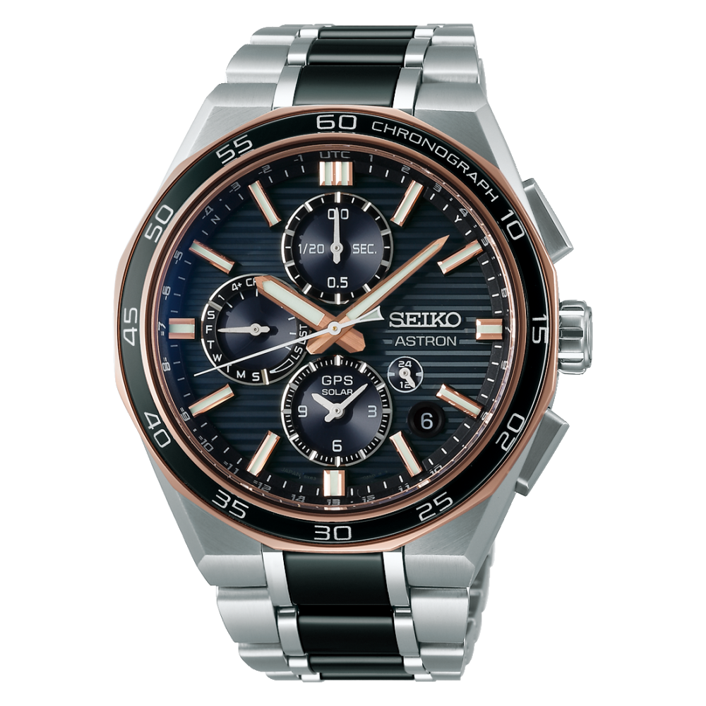 Seiko Astron GPS Solar Dual-Time Chronograph Limited Edition SSH180