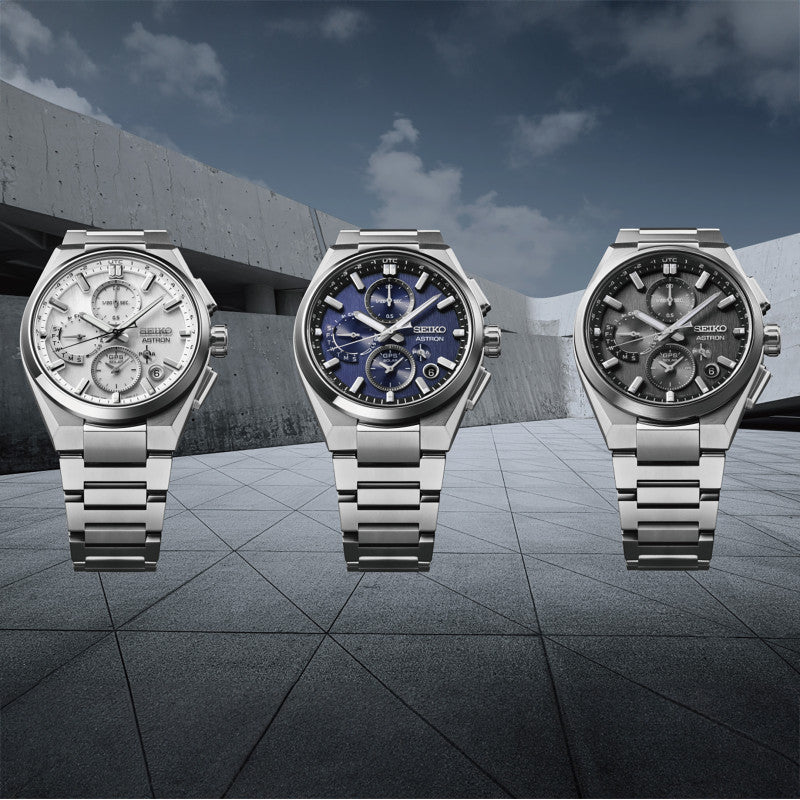 Seiko Astron GPS Solar Dual Time Chronograph SSH161