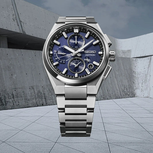 Seiko Astron GPS Solar Dual Time Chronograph SSH161