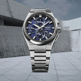 Seiko Astron GPS Solar Dual Time Chronograph SSH161