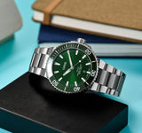 ORIS AQUIS DATE GREEN DIAL 41.5MM 01 733 7766 4157-07 8 22 05PEB