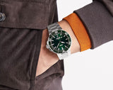 ORIS AQUIS DATE GREEN DIAL 41.5MM 01 733 7766 4157-07 8 22 05PEB