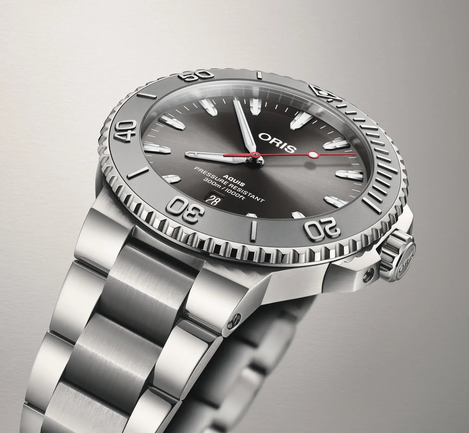 ORIS Aquis Date Relief  01 733 7789 4153-07 8 23 04PEB
