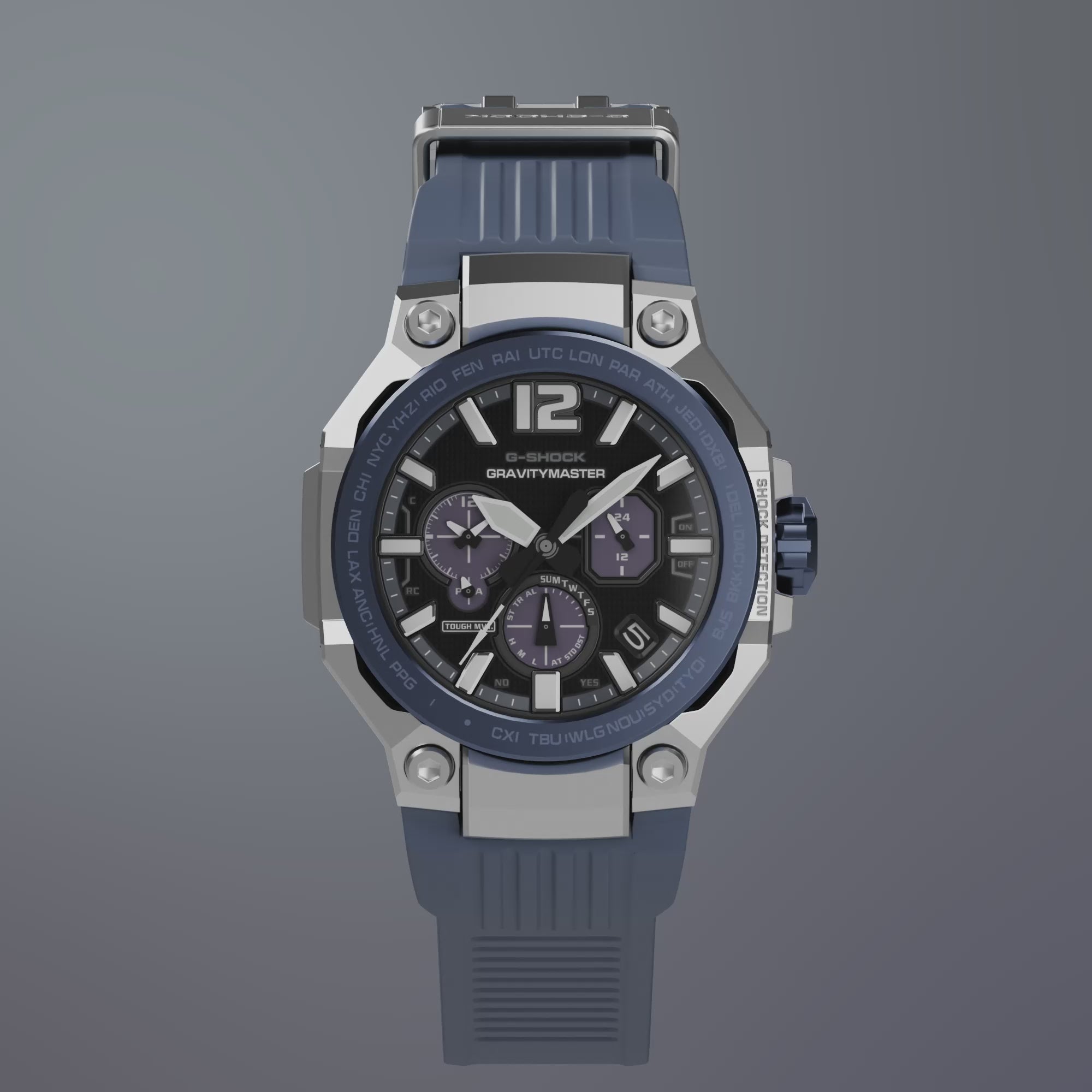 CASIO G-SHOCK MASTER OF G - AIR GRAVITYMASTER GWR-B3000B-8A