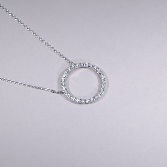 Circle of Life Diamond Necklace