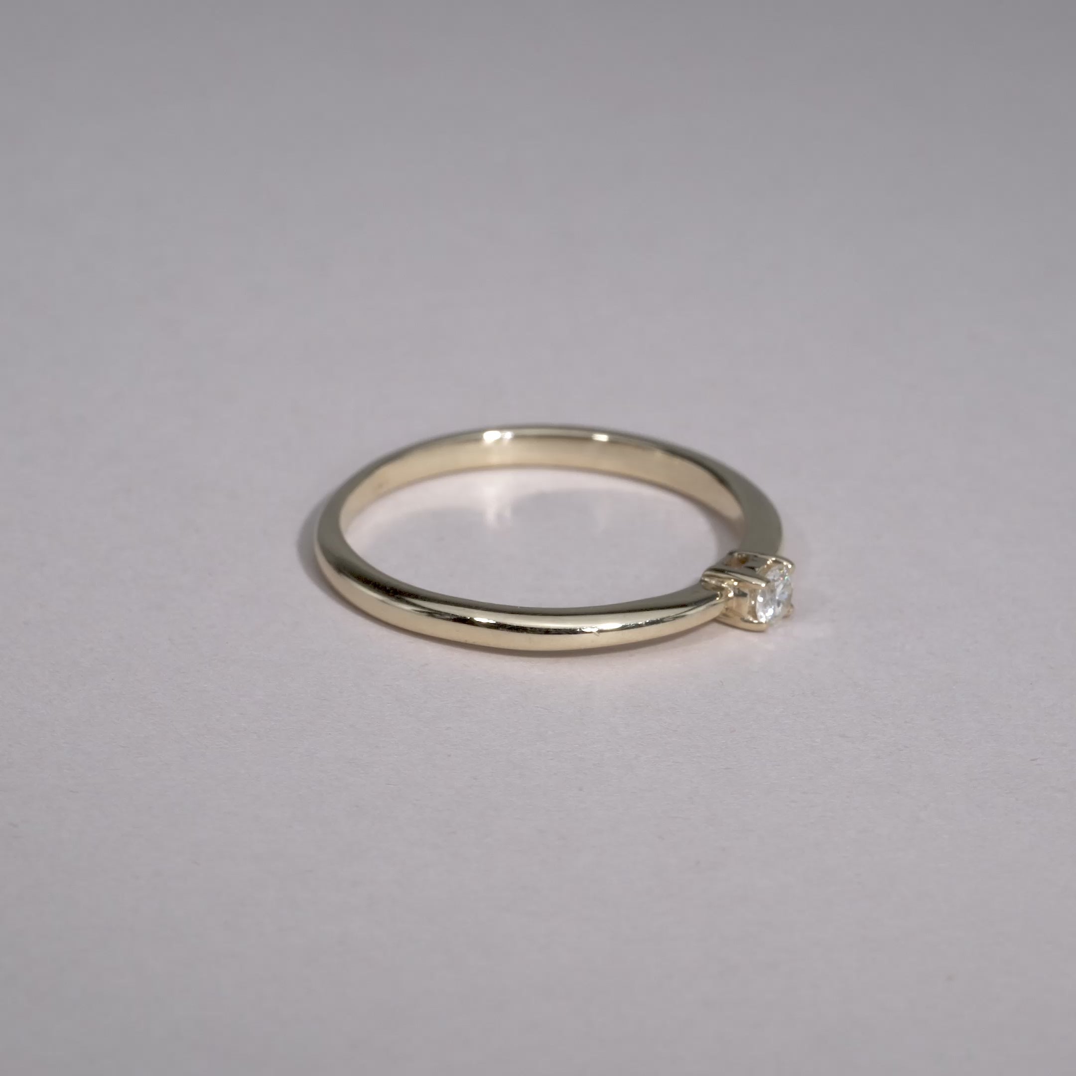 Solitaire Diamond Ring