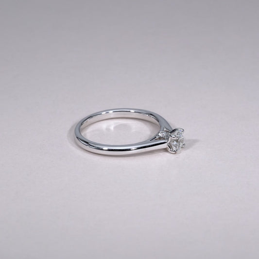 Brilliant Round Diamond Engagement Ring