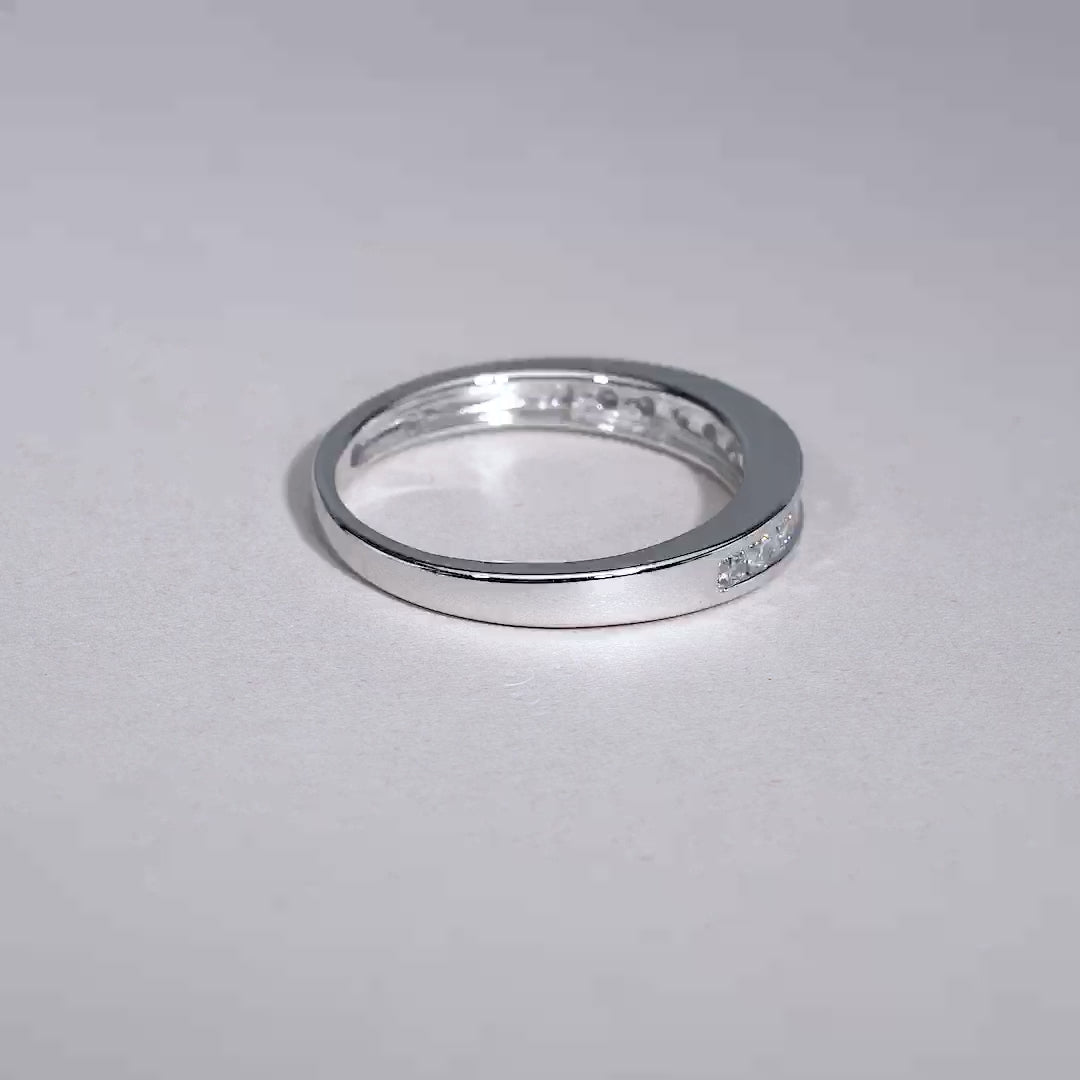 Channel Semi Eternity Diamond Band