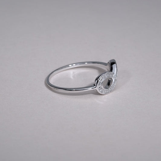 Diamond Infinity Ring