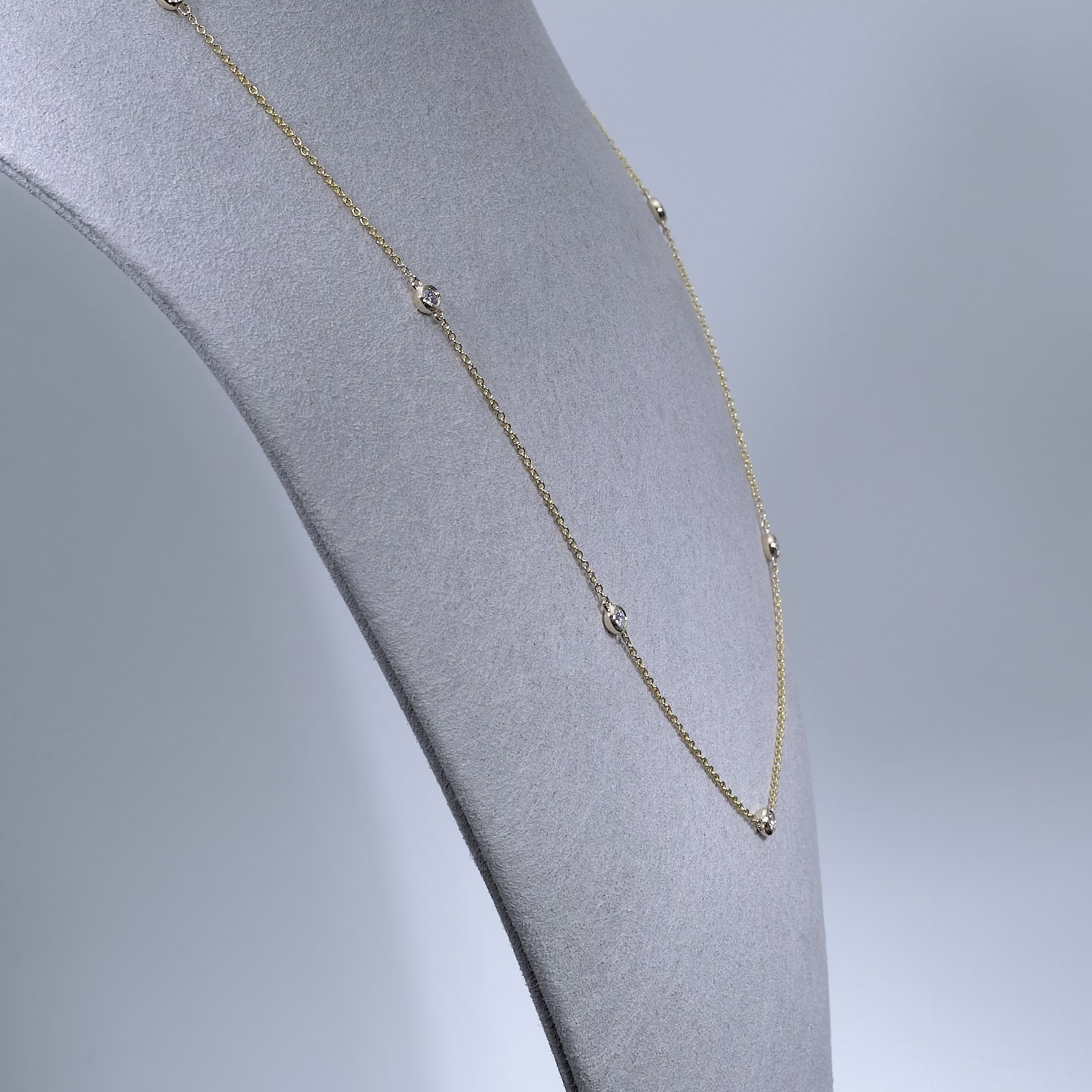 Diamond by the Yard Necklace