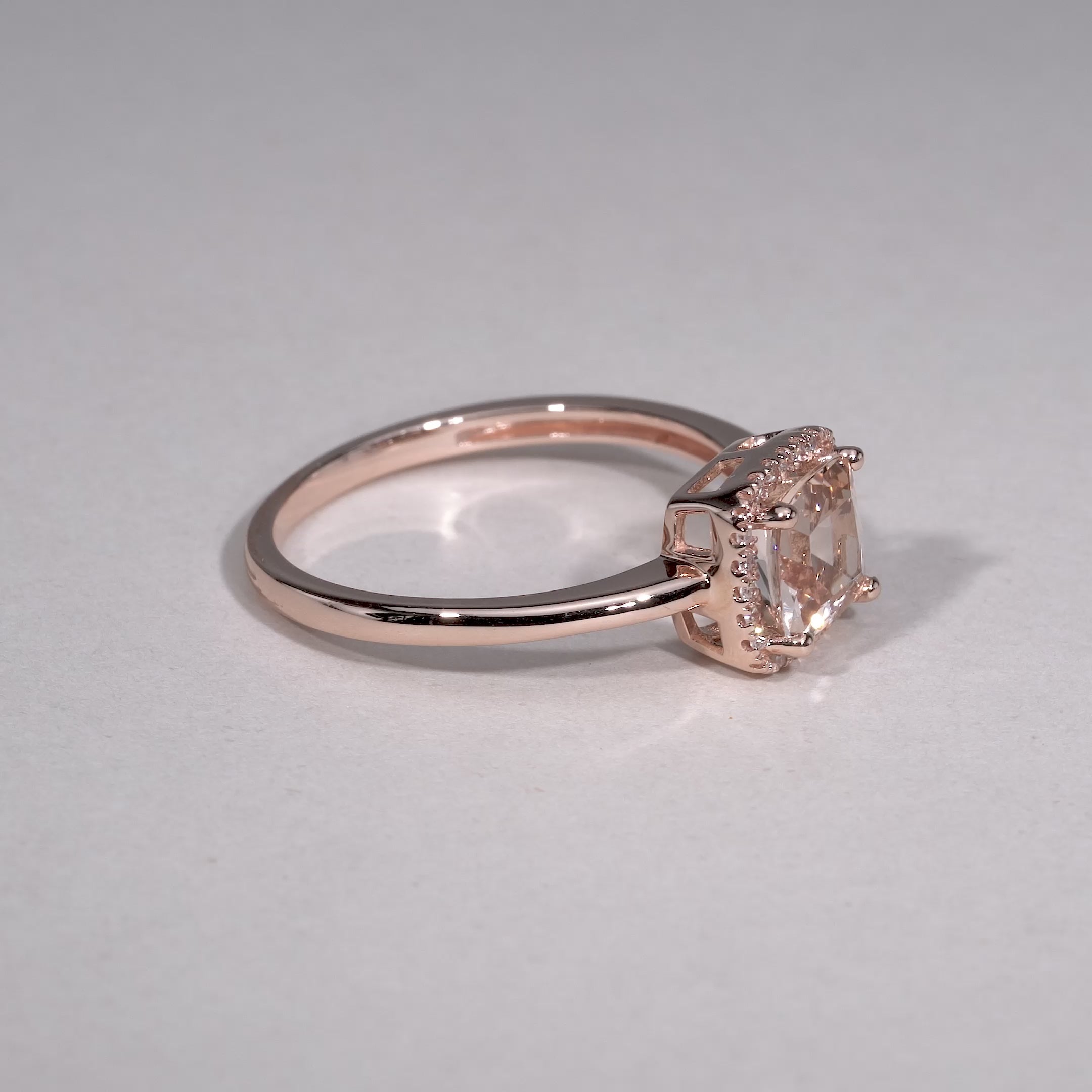 Semi Precious Stone & Diamond Ring