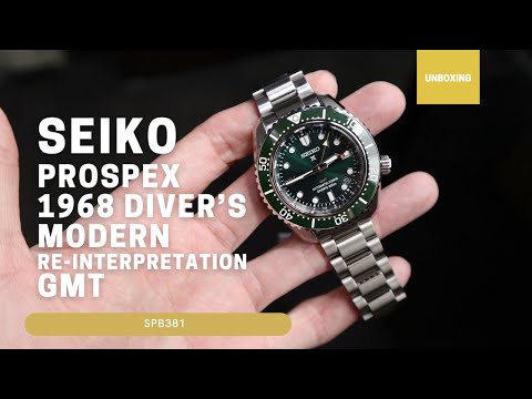 Seiko Prosprex Sea Automatic GMT Green SPB381J1