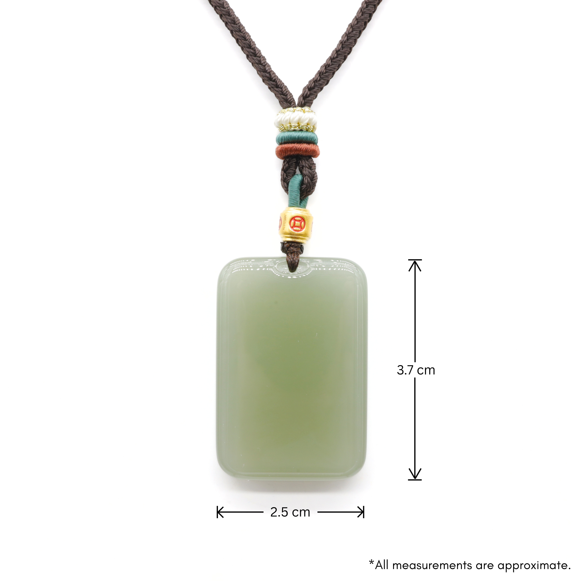 24K Hetian Jade Necklace