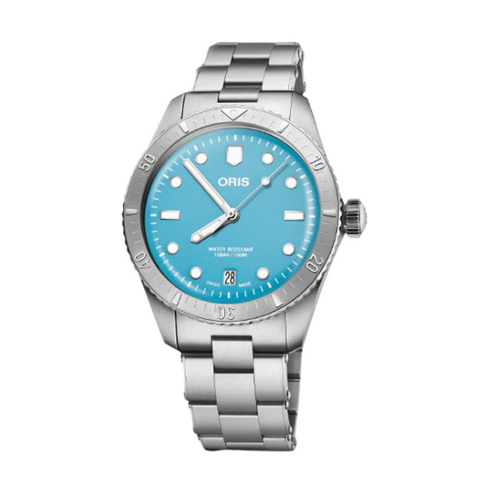 Oris Divers Sixty-Five 38 Cotton Candy 01 733 7771 4055-07 8 19 18
